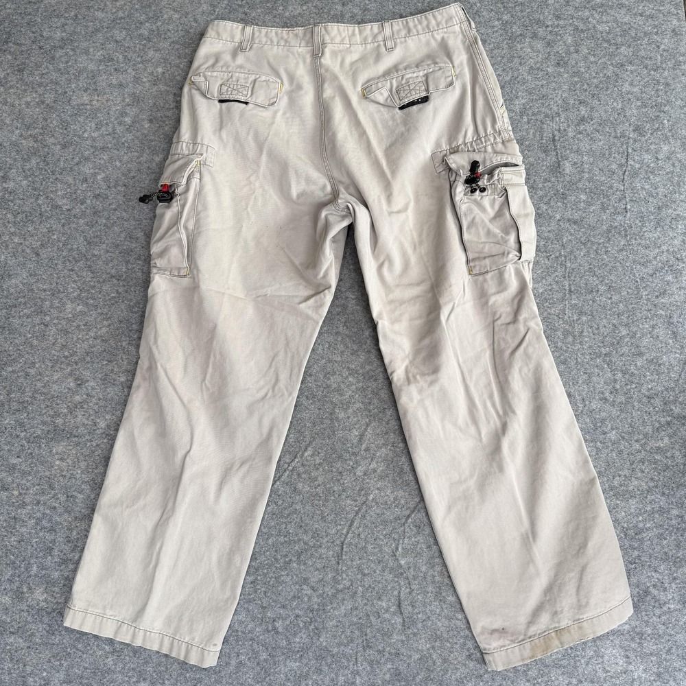 Polo Jeans Co Ralph Lauren Cargo Paratrooper Men's 36x30 Beige‎ Military RL67